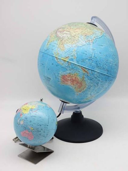 オルビィス　ライト付き地球儀　オマケ付き　球径25cm