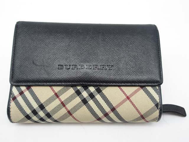 Burberry（バーバリー）　ブルーレーベル　二つ折り財布　ノバチェック