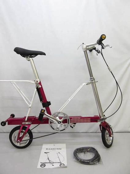 PACIFIC CYCLE　折りたたみ　自転車　キャリーミー　ピンク