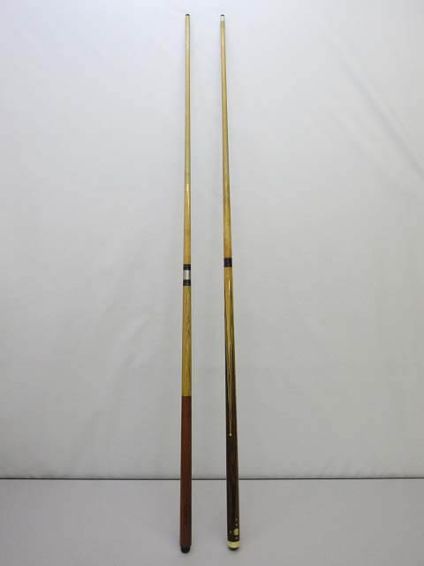 ビリヤード　キュー　2本セット　木製　144cm