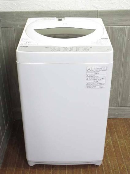 東芝　洗濯機　5kg　グランホワイト