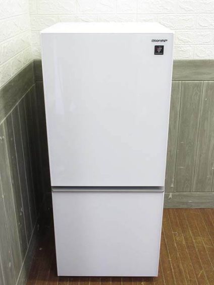 SHARP（シャープ）　冷凍冷蔵庫　137L　クリアホワイト