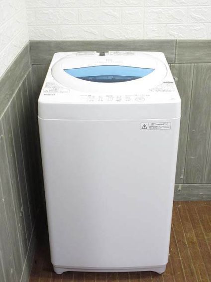 東芝　洗濯機　5kg　グランホワイト