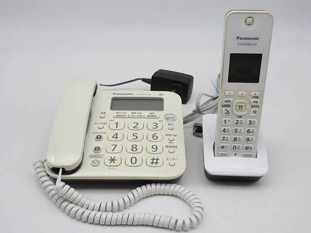 Panasonic（パナソニック）　デジタルコードレス電話機　子機1台付き